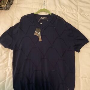 Pal Zileri Men's Navy Shirt NWT